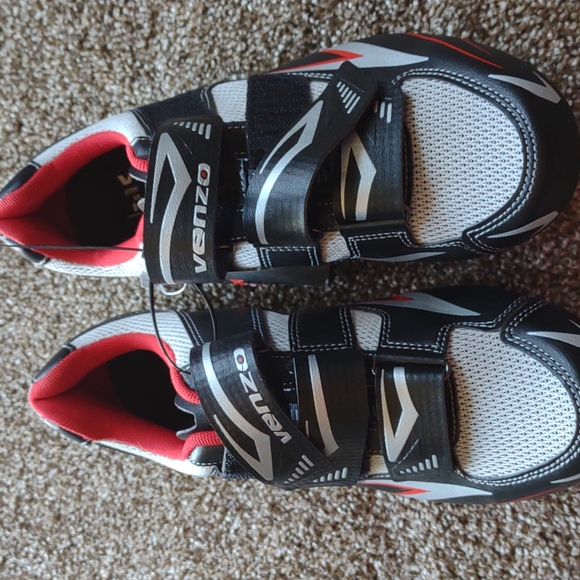 NWT UNISEX Venzo Bicycle Men’s  Cycling Riding Shoes - US W 8 / US M 6.5 - Picture 3 of 12